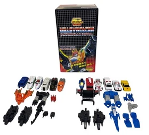 Transformers G1 Reissue 2001 Takara Micromaster Sixliner, Sixturbo COMPLETE CASE - Picture 1 of 8