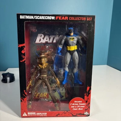 DC Direct Batman/Scarecrow: Fear Collector Set -2008Action Figure & Comic Book - Image 1 of 2