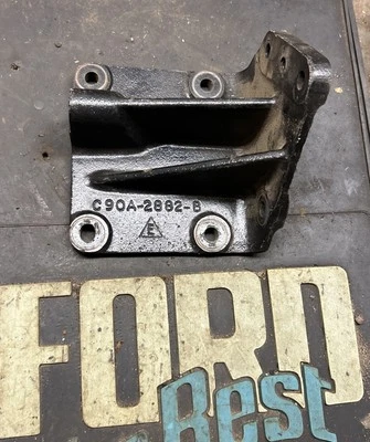 Ford Mustang Cougar Torino 1969 351 W soporte de montaje de compresor de aire acondicionado C90A-2882-B Foto 1 de 4