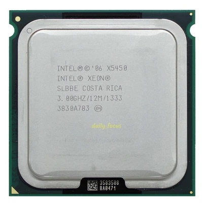 Intel Xeon E5440 E5450 X3363 X5450 X5460 LGA771 CPU Processor - Image 1 of 4