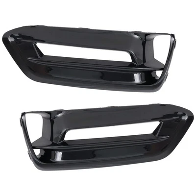 For 2018-2020 ACCORD Front Fog Light Trim Black SET PAIR Foto 1 de 4
