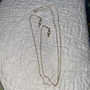 Collar Vintage Sarah Coventry Tono Dorado "Going My Way" Lariat Estrás 36" - Imagen 1 de 4