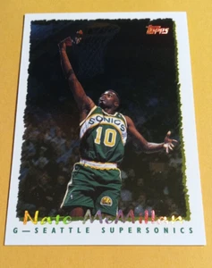 1994-95 Topps SPECTRALIGHT #135 Nate McMillan - Supersonics - Foto 1 di 2