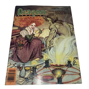 Vintage Dragon Magazine #130 Dungeons and Dragons Feb 1988 VG Spells! - Picture 1 of 10