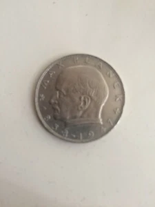 2 DM Max Planck von 1958 J - Bild 1 von 1