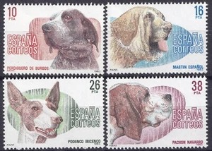 Spanien HAUSTIERE Hunde kompl. Satz sehr schön Postfrisch. - Bild 1 von 1