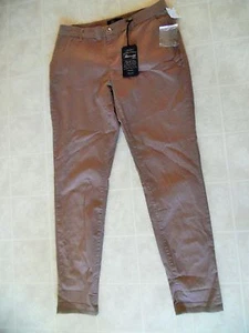 Pantalones informales chinos marrón Baccini talla 10P nuevos con etiquetas - Imagen 1 de 3