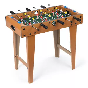 Deluxe Freestanding Foosball Soccer Table Game with Legs Non-Slip Football Gift - Picture 1 of 8