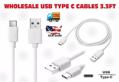 USB-C USB 3.1 Type C Connector Sync Data Charging Cable for NEXUS 5X 6P LG G5  - Image 1 of 3