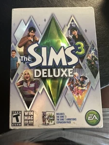 The Sims 3 Deluxe PC Game 2010 (Includes The Sims 3 & Ambitions Expansion Pack) - Picture 1 of 4