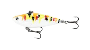 Clam Psycho Shad 1/12 oz - Glow Koi - Lippenloser Eisangelköder - Bild 1 von 1
