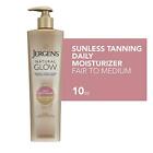 Jergens Natural Glow 3-Day Self Tanner for Fair to Medium Skin Tone, Sunless