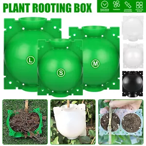 1-50X Plant Rooting Device High Pressure Propagation Ball Graft Boxes Grow S/M/L - Picture 1 of 36