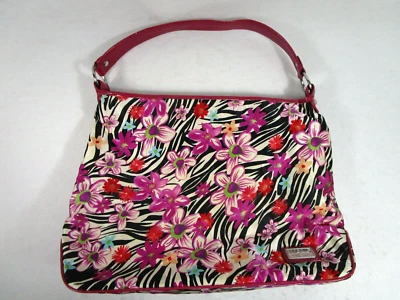 Maxx NY Silk Floral Purse Tote Handbag Multiple pockets - Image 1 of 4