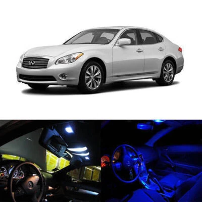 Oferta de paquete de 10 luces interiores completas LED para Infiniti M37 M56 M35h Q70 2011-up Foto 1 de 4