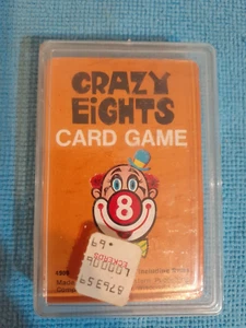Vintage 1951 Whitman CRAZY EIGHTS Card Game #4909 USA Western Pub. - NEW SEALED - Picture 1 of 6