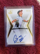 2012 Leaf Ultimate Draft Authentic Signature Corey Seager autograph RC 03/10