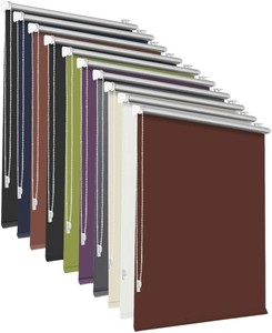 Seitenzugrollo Thermorollo Klemmrollo Verdunklungsrollo Klemmfix ohne Bohren