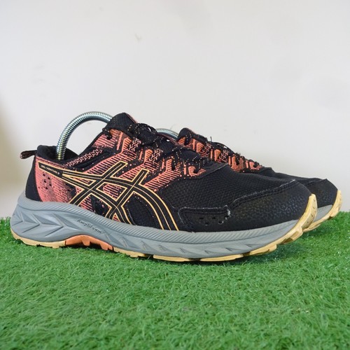 Scarpe da ginnastica Asics running taglia 7 donna nere gel venture sport jogging escursionismo
