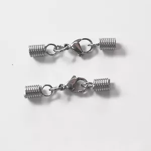 Terminators Acero Inoxidable Tapas Espiral Ø 2,5 y Ø 3,5 mm con Mosquetón - Imagen 1 de 1