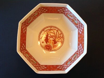 ~ Vintage Gumps Octagonal Japanese Export Porcelain Bowl  - Finely Decorated  - Image 1 of 3