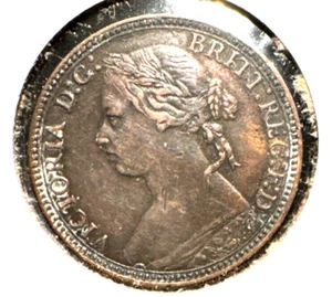 Great Britain 1875 H farthing KM 753 XF - Picture 1 of 2