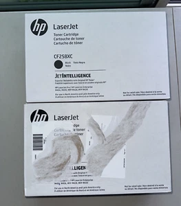 HP LaserJet Toner Cartridge CF258XC Black (2 Pack) Brand New - Bild 1 von 6