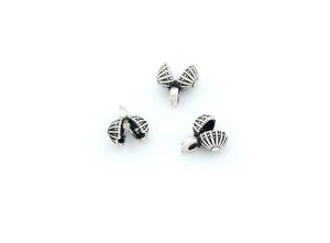 Accesorios de cierre de nodo 3 piezas cuentas de oración islámicas de plata 925 911060 - Imagen 1 de 3