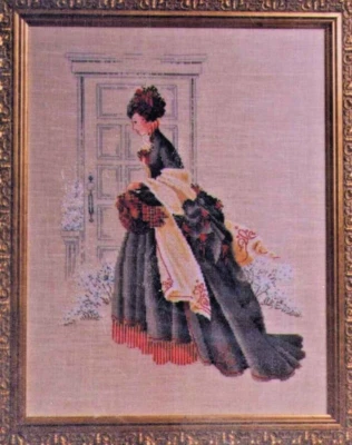 Cross Stitch Christmas Marilyn Leavitt Imblum 1991 pattern OOP & VINTAGE - Image 1 of 3