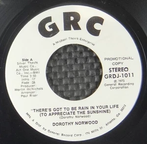 Dorothy Norwood - There's Got To Be Rain In Your Life / (GRCDJ-1011) promo - Picture 1 of 2