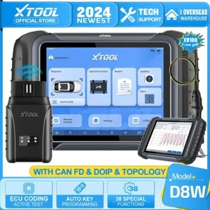 XTOOL D8 D8W Wireless WIFI Car Diagnostics Tools ECU Coding Bi-Directional DOIP - Picture 1 of 6