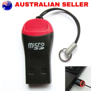 Micro SD to USB 2.0 Memory Card Reader M2 T-Flash SDHC Mini Adapter High Speed - Picture 1 of 12