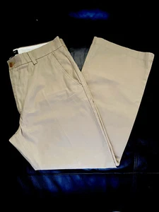Banana Republic Pants 35x30 beige Tan dress chino Khakis 100% Cotton EUC! 460315 - Picture 1 of 8
