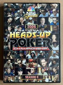 NBC National Heads-Up Poker Championship Saison 2 - Rare lot DVD 2006