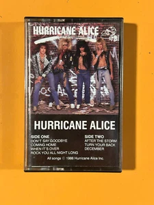 Hurrican Alice - Hurricane Alice (Super Rare Self Released 1986) Cassette Tape - Imagen 1 de 7