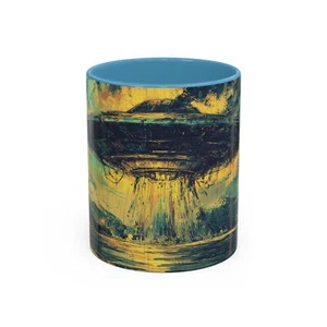Mystical UFO Coffee Mug - Perfect for Sci-Fi Lovers, Gift for Space [...] - Picture 1 of 13