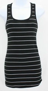 Liz Lange Maternity Black and White Striped Tank Top Size XS - Picture 1 of 8