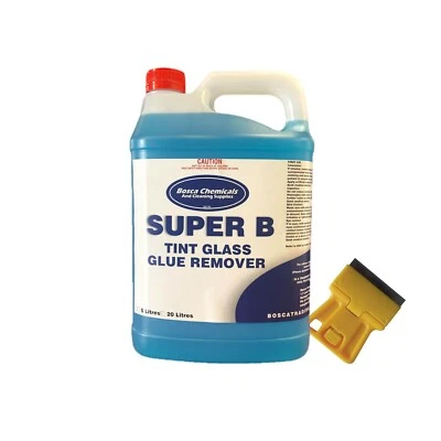 Super B - Tint Adhesive / Glue Remover 5L With Scraper - image 1 of 4