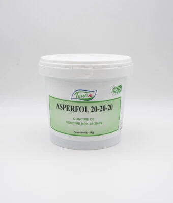 Concime NPK Azoto, Fosforo e Potassio Terraè Asperfol 20 20 20 1Kg - Immagine 1 di 4
