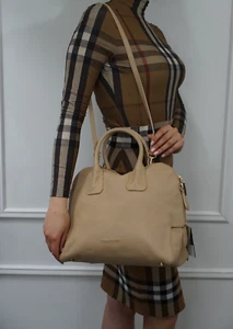 Burberry Beige Leder Umhängetasche Pony-Stil Kalbsleder - Bild 1 von 14