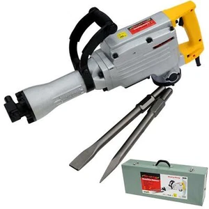 Neilsen 240v Electric Demolition Jack Hammer Drill Concrete Breaker Chisel 1500w - Picture 1 of 4