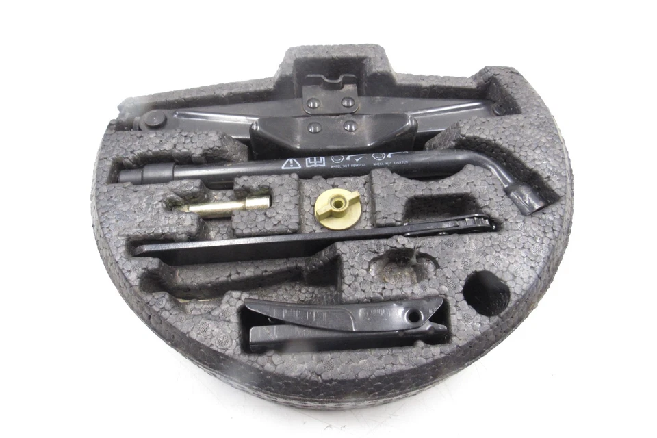 1997-06 Jaguar XK8 XKR запасная шина обод домкрат инструмент набор аварийный пеноматериал MJA6360AB  - Изображение 1 из 3