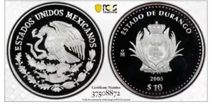 2005-mo 10 P Durango Pr69 Dcam TOP POP Pcgs - Picture 1 of 4