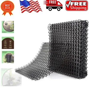 10-Piece Cat Scat Mat Set - 16x13 in Pet Deterrent Spike Pads for Indoor/Outdoor - Picture 1 of 10