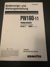 Komatsu Betriebs- &Wartungshandbuch PW160-11