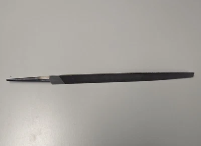 NICHOLSON 10" THREE SQUARE SMOOTH FILE 16213 USA ONE EACH - Image 1 of 4