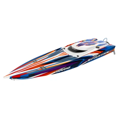 Traxxas Spartan SR 36" Brushless Electric RC Boat RTR (Orange) 103076-4ORNG - Image 1 of 4