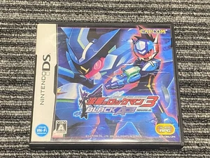 DS Mega Man Star Force 3 Black Ace Ryusei no Rockman Nintendo Japanese - Picture 1 of 3