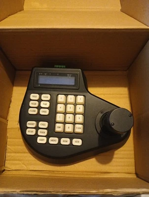 ✅CCTV joystick Keyboard Controller LCD Display for PTZ Speed Dome Camera control - Image 1 of 3