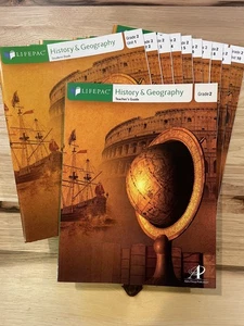 Alpha Omega LIFEPAC History & Geogrphy 2nd Grade Homeschool, Full set. New - Picture 1 of 1